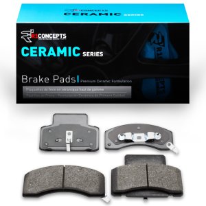 GMC Savana 2500 Brake Pads - Front - R1 Concepts - Ceramic - `90-`02 GMC Savana 2500 Brake Pads - Front - R1 Concepts - Ceramic - `90-`02
